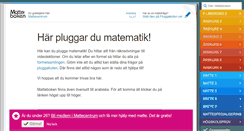 Desktop Screenshot of matteboken.se