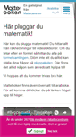 Mobile Screenshot of matteboken.se